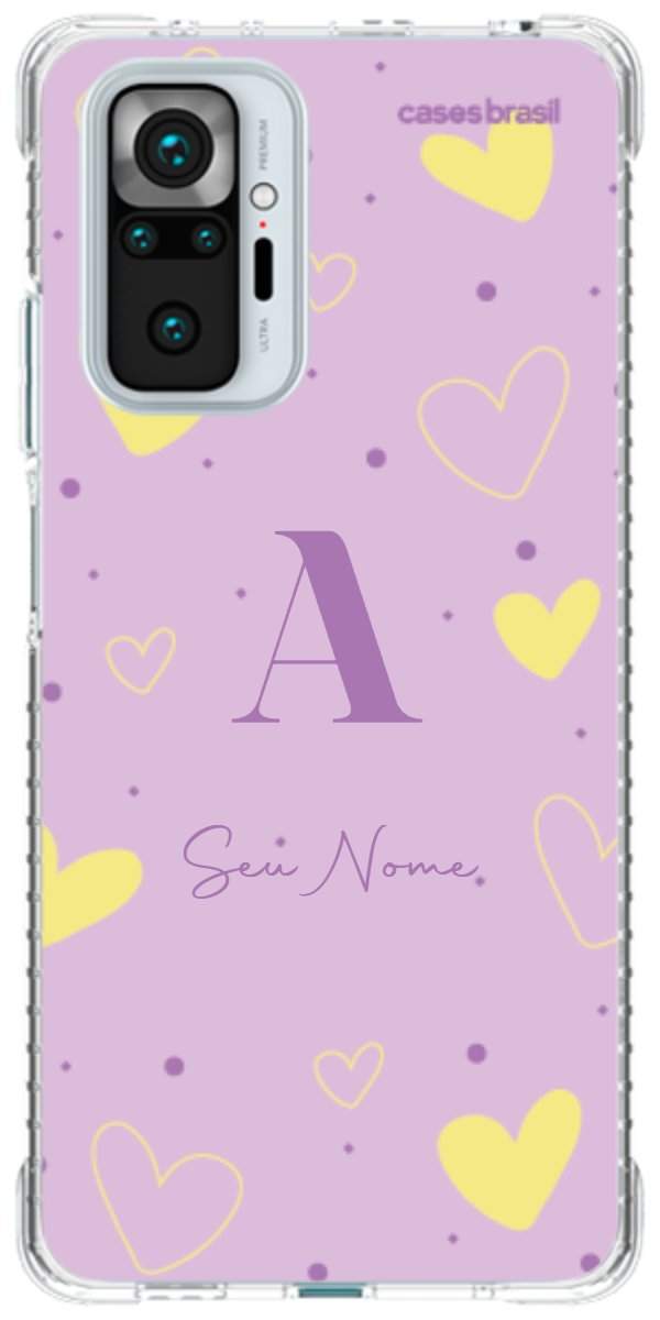 Capinha para Celular Corações Candy Color