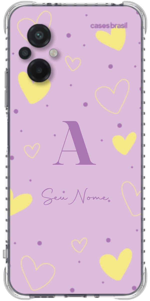 Capinha para Celular Corações Candy Color