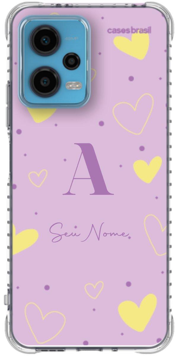 Capinha para Celular Corações Candy Color