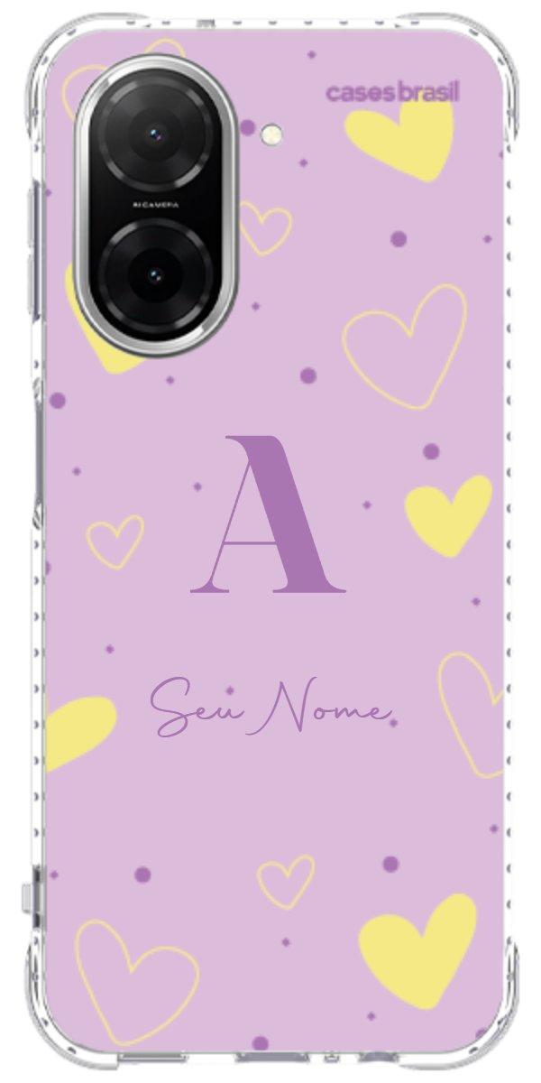 Capinha para Celular Corações Candy Color