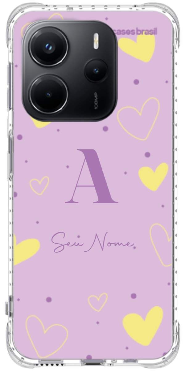 Capinha para Celular Corações Candy Color