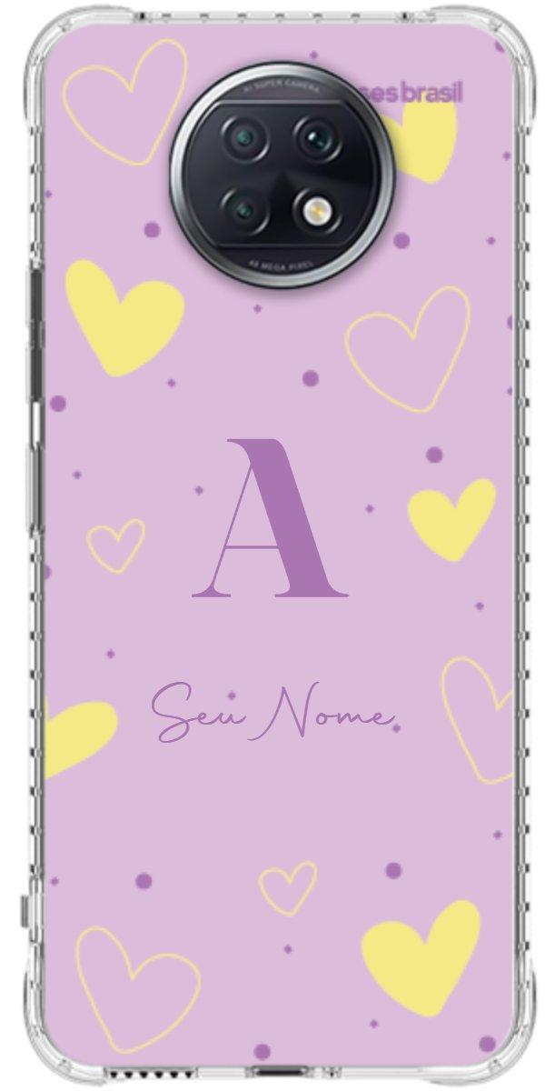 Capinha para Celular Corações Candy Color