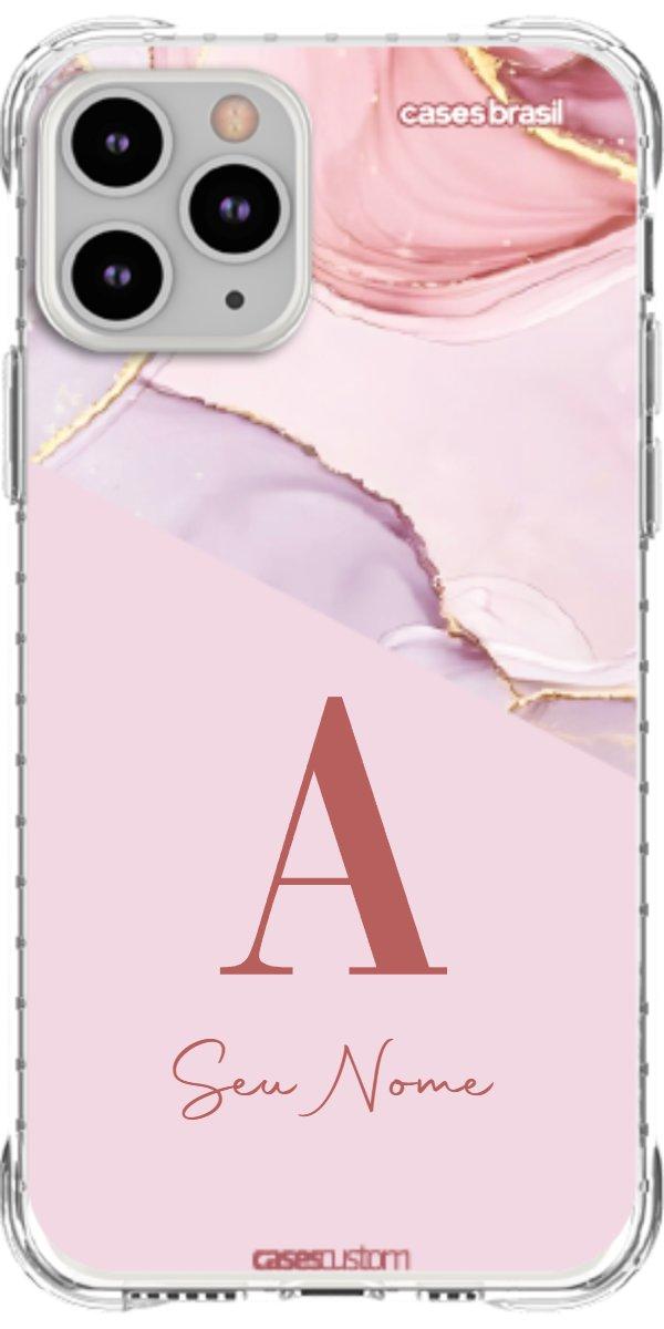 Capinha para Celular Mármore Quartzo Rosa