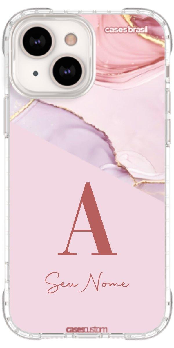 Capinha para Celular Mármore Quartzo Rosa