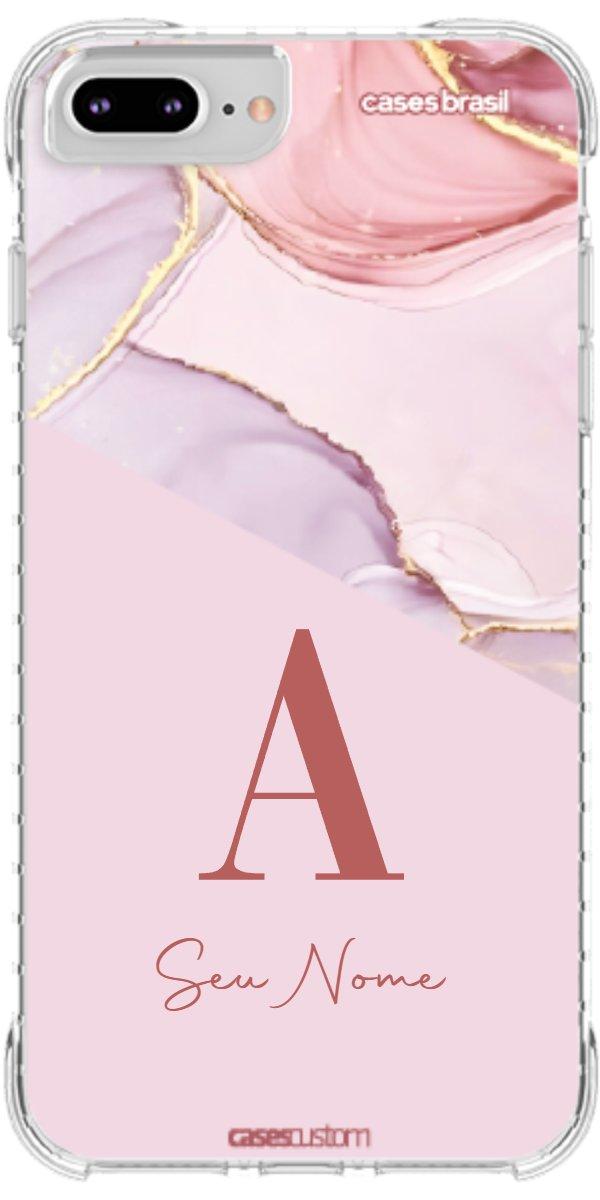 Capinha para Celular Mármore Quartzo Rosa