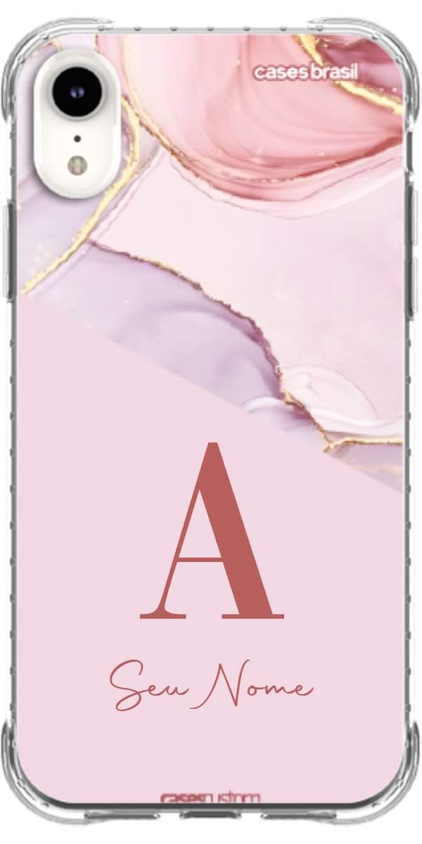 Capinha para Celular Mármore Quartzo Rosa