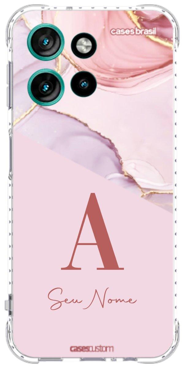 Capinha para Celular Mármore Quartzo Rosa