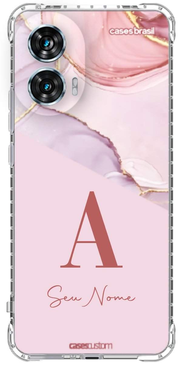 Capinha para Celular Mármore Quartzo Rosa