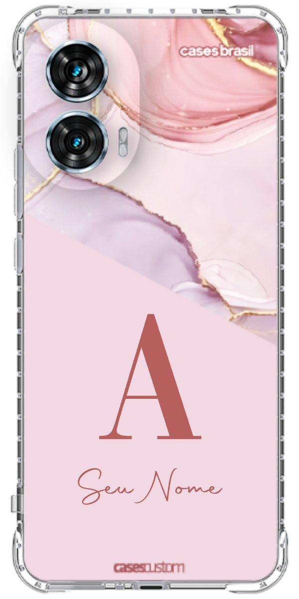 Capinha para Celular Mármore Quartzo Rosa