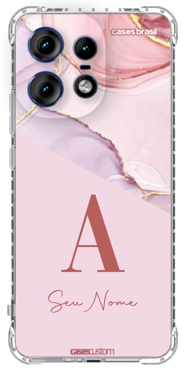 Capinha para Celular Mármore Quartzo Rosa