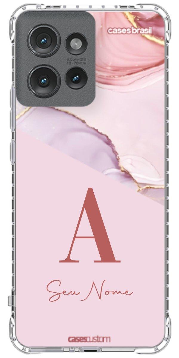 Capinha para Celular Mármore Quartzo Rosa