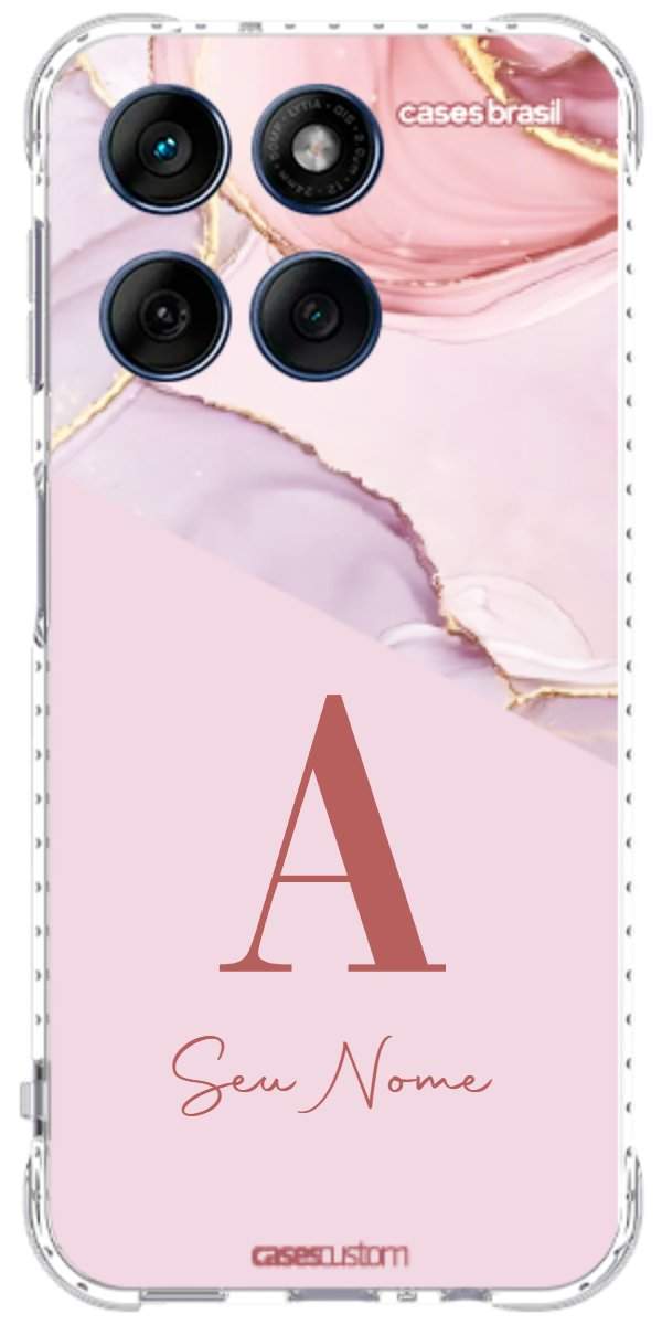 Capinha para Celular Mármore Quartzo Rosa