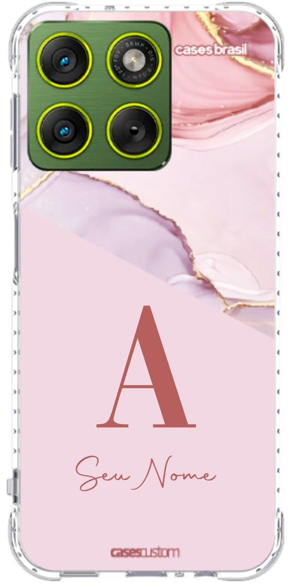 Capinha para Celular Mármore Quartzo Rosa
