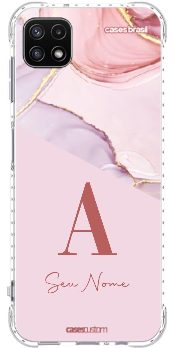 Capinha para Celular Mármore Quartzo Rosa