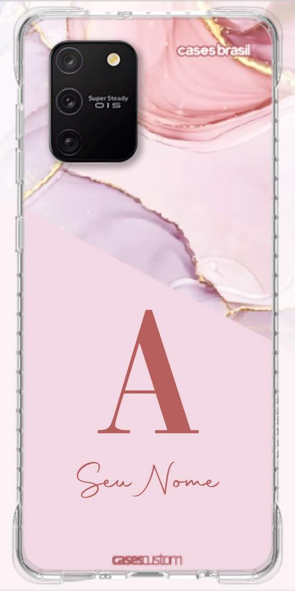 Capinha para Celular Mármore Quartzo Rosa
