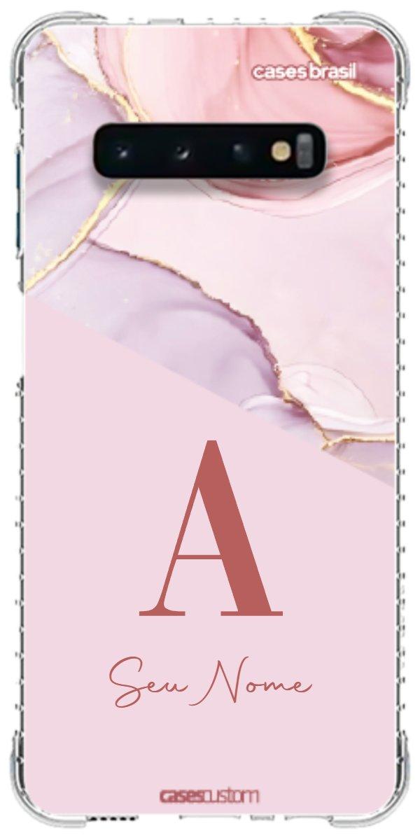 Capinha para Celular Mármore Quartzo Rosa