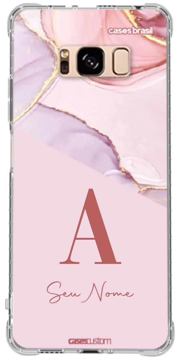 Capinha para Celular Mármore Quartzo Rosa