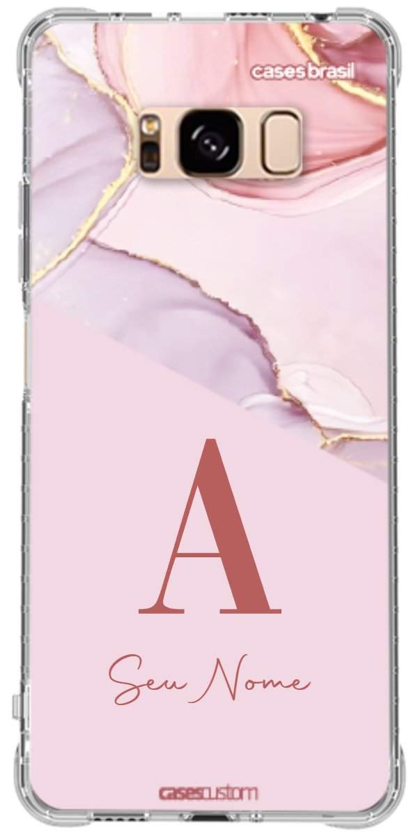 Capinha para Celular Mármore Quartzo Rosa
