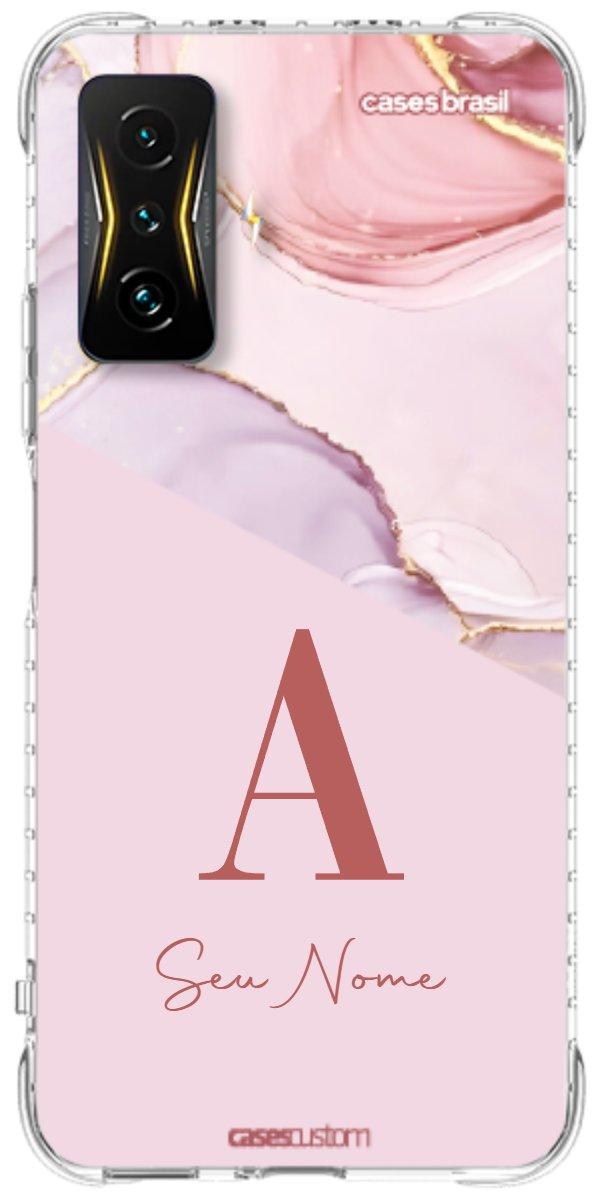 Capinha para Celular Mármore Quartzo Rosa