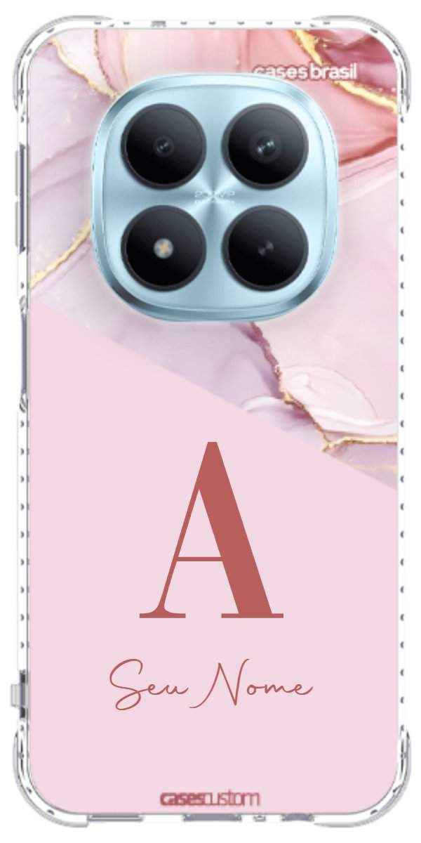 Capinha para Celular Mármore Quartzo Rosa
