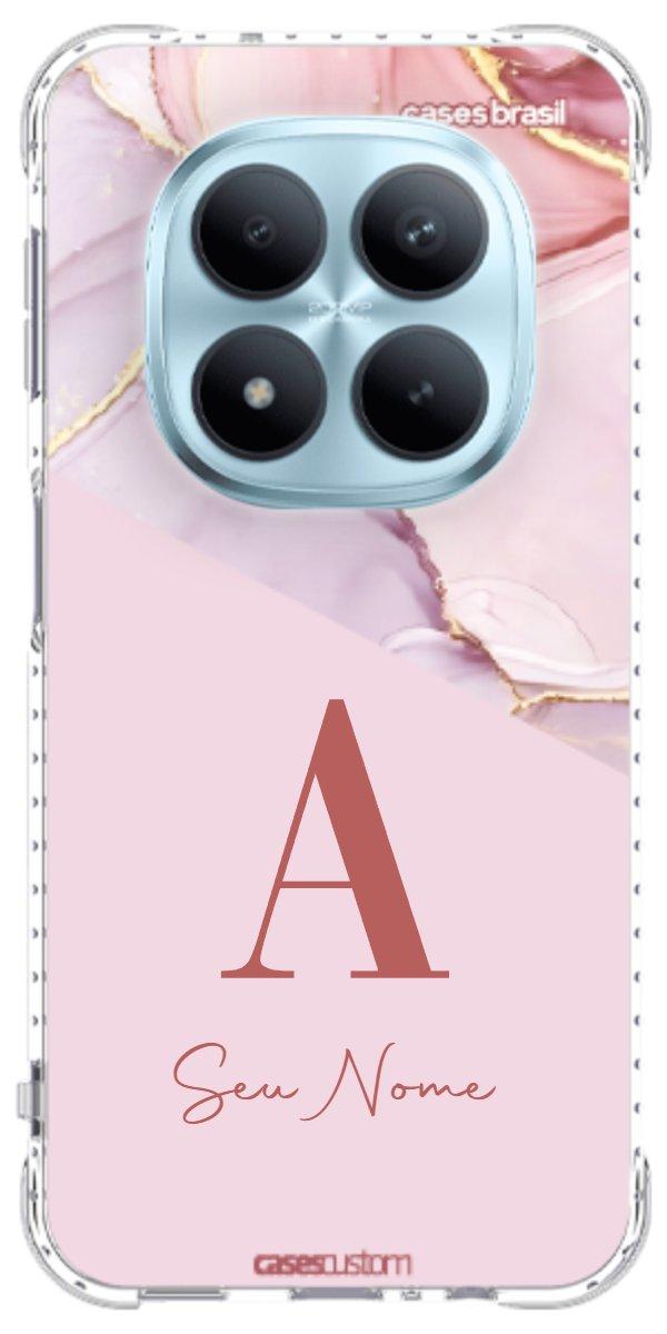Capinha para Celular Mármore Quartzo Rosa