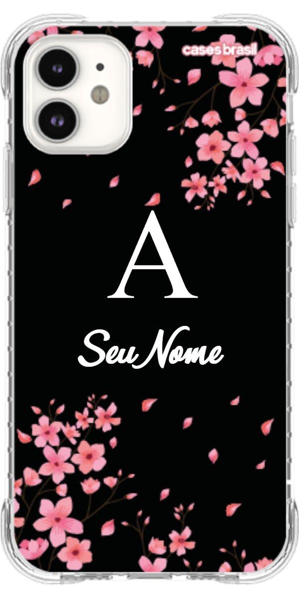 Capinha para Celular Flores de Cerejeira
