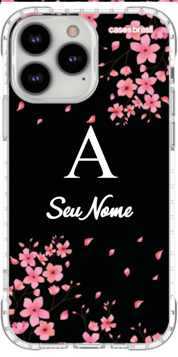Capinha para Celular Flores de Cerejeira