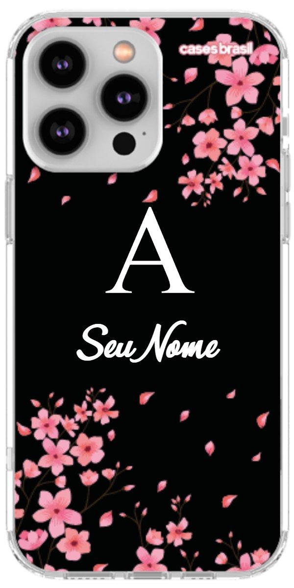 Capinha para Celular Flores de Cerejeira