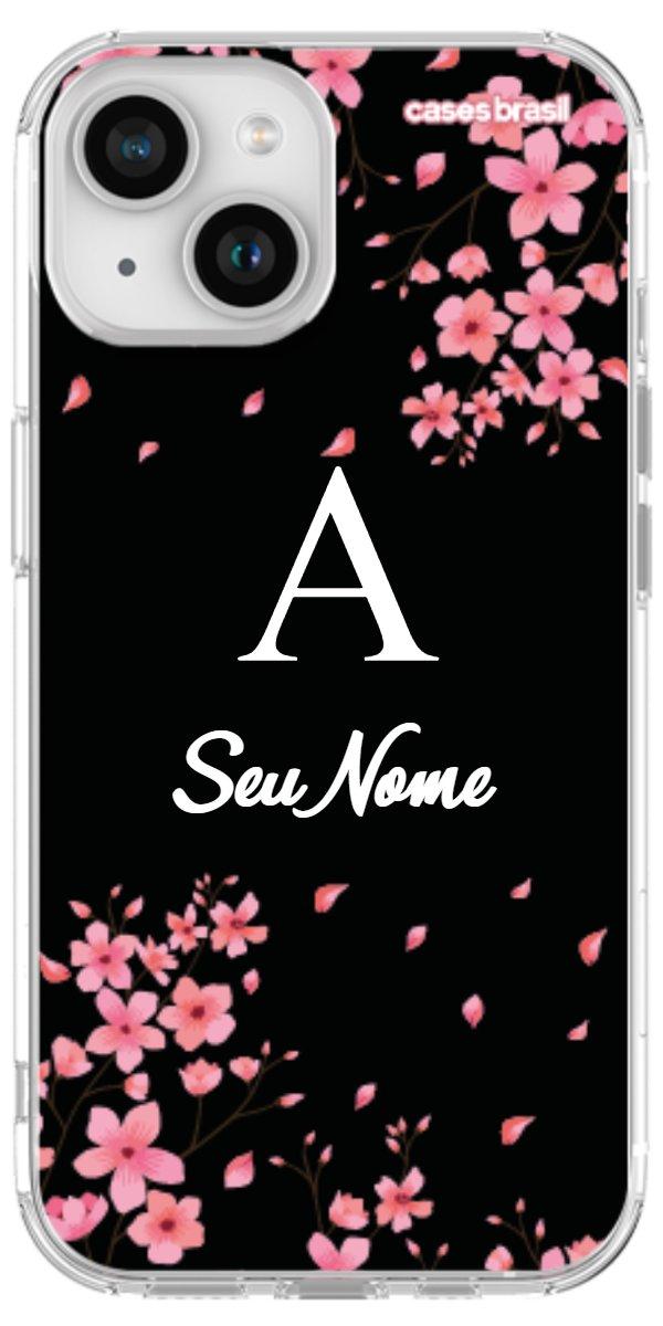 Capinha para Celular Flores de Cerejeira