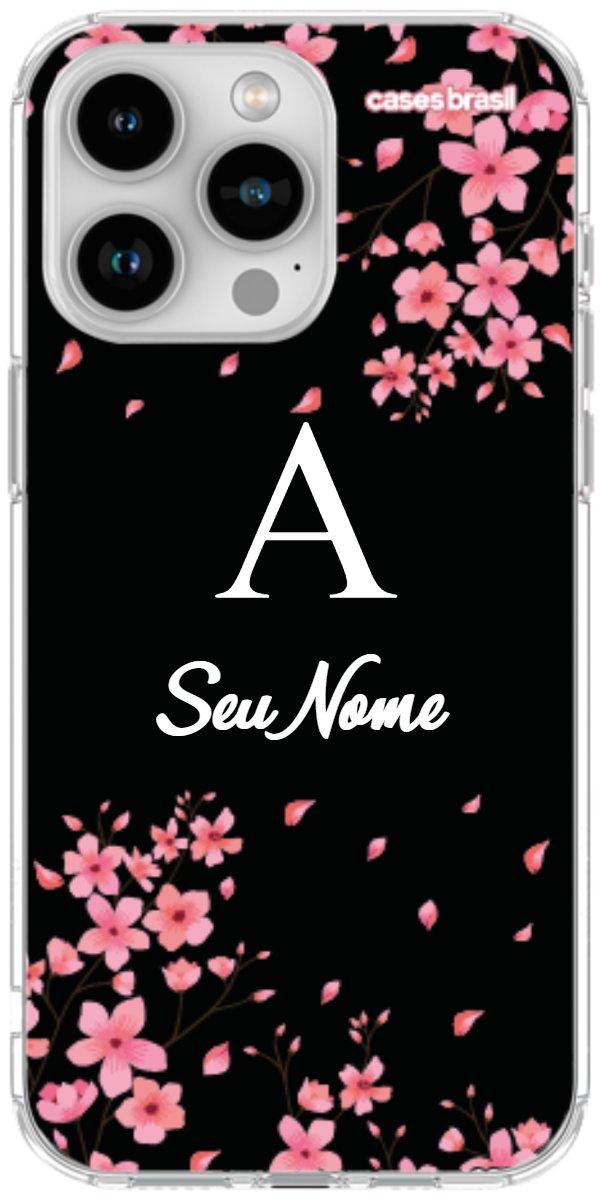 Capinha para Celular Flores de Cerejeira
