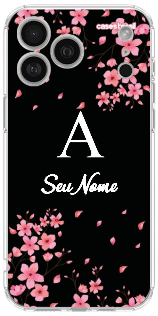 Capinha para Celular Flores de Cerejeira