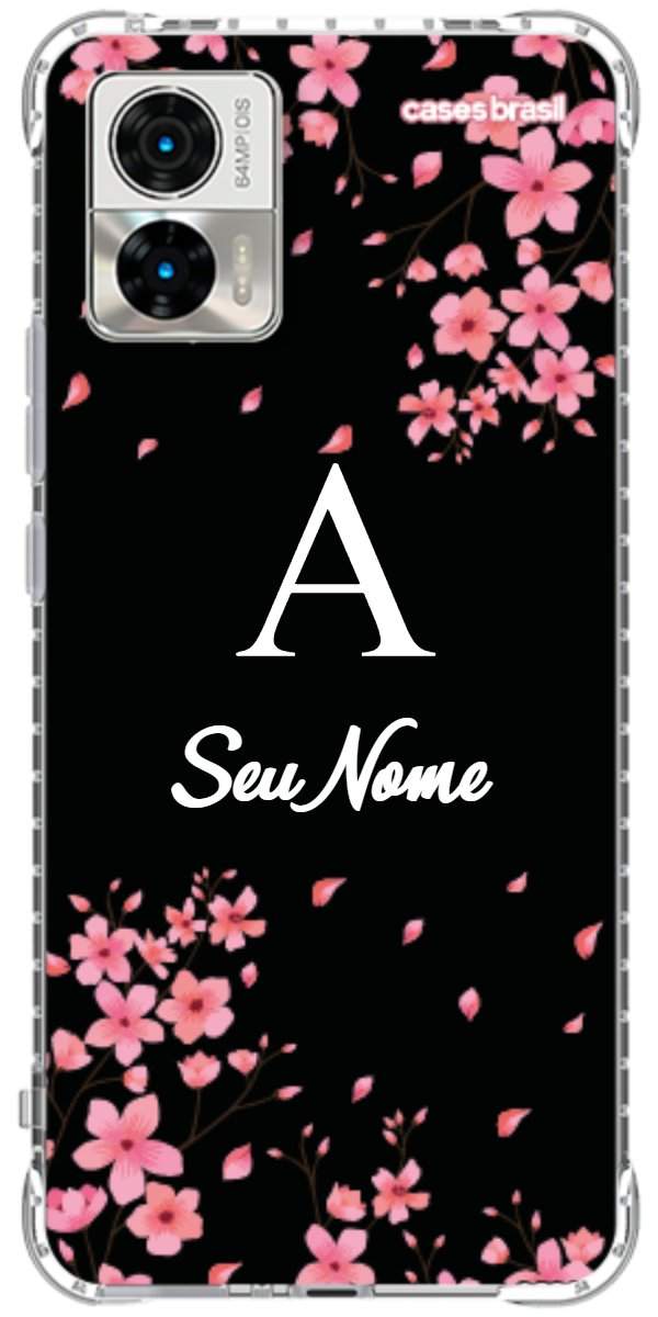 Capinha para Celular Flores de Cerejeira