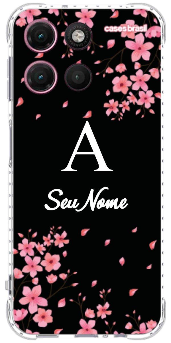 Capinha para Celular Flores de Cerejeira