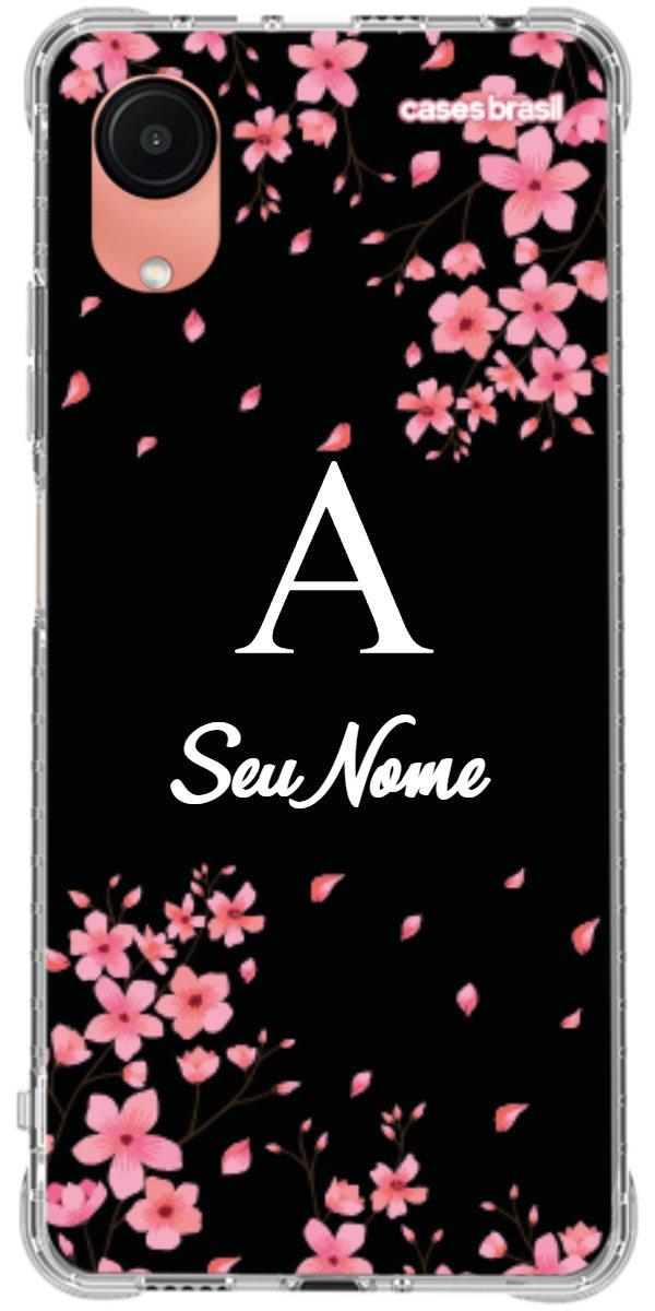 Capinha para Celular Flores de Cerejeira