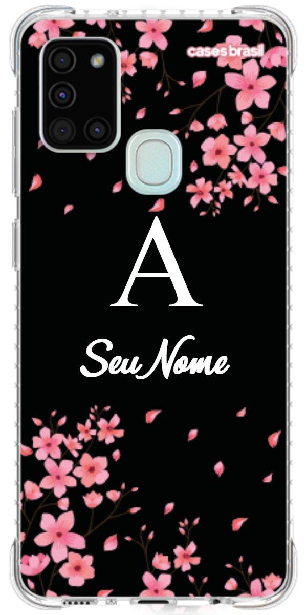 Capinha para Celular Flores de Cerejeira