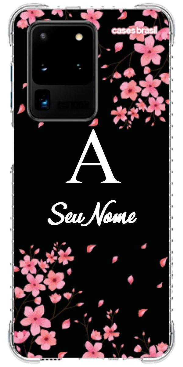Capinha para Celular Flores de Cerejeira