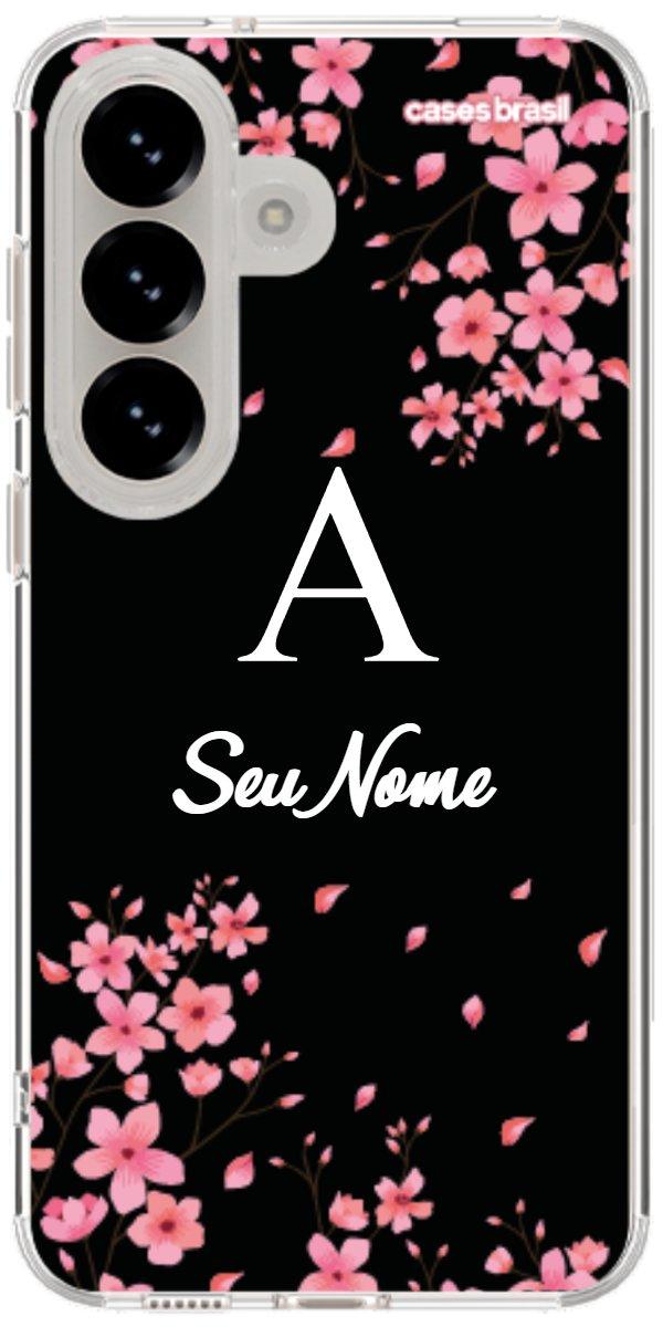 Capinha para Celular Flores de Cerejeira
