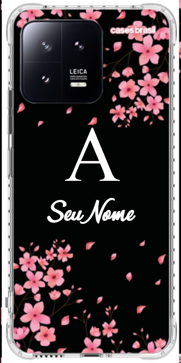 Capinha para Celular Flores de Cerejeira
