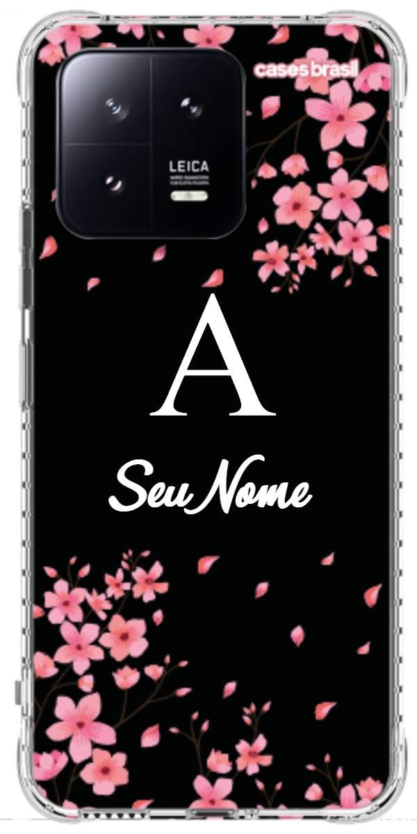 Capinha para Celular Flores de Cerejeira