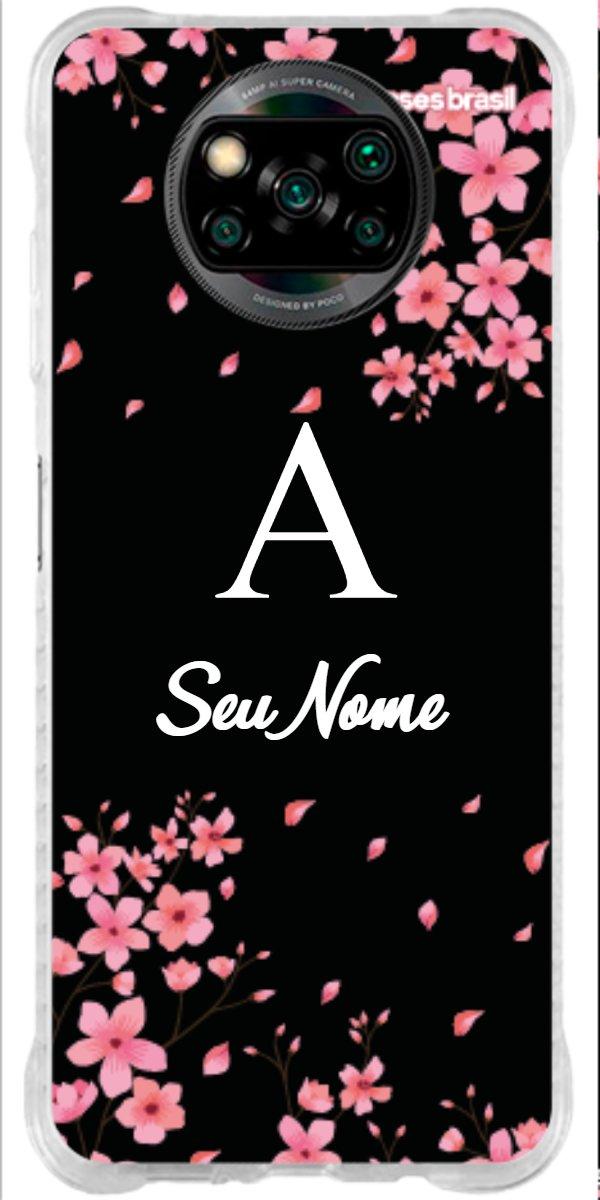 Capinha para Celular Flores de Cerejeira