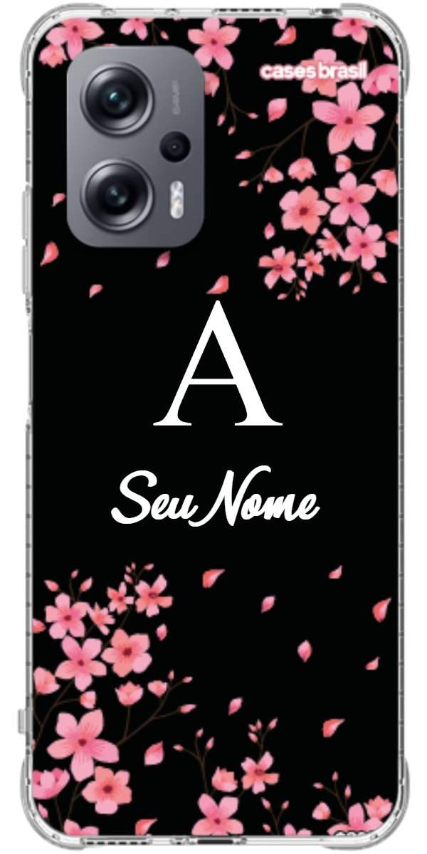 Capinha para Celular Flores de Cerejeira