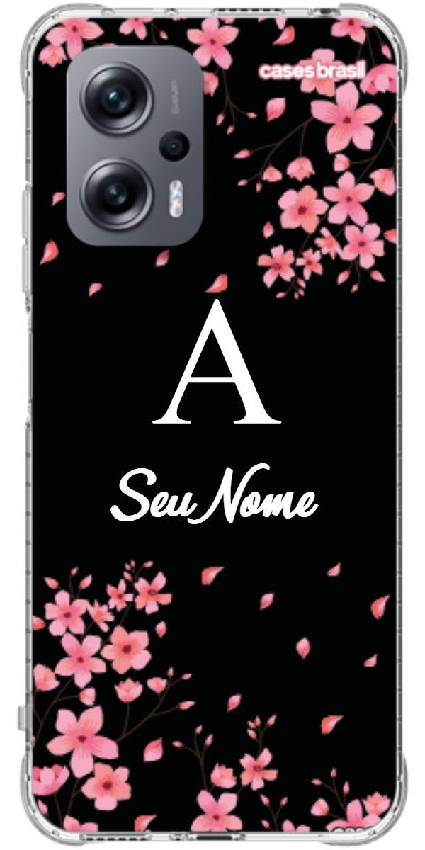 Capinha para Celular Flores de Cerejeira