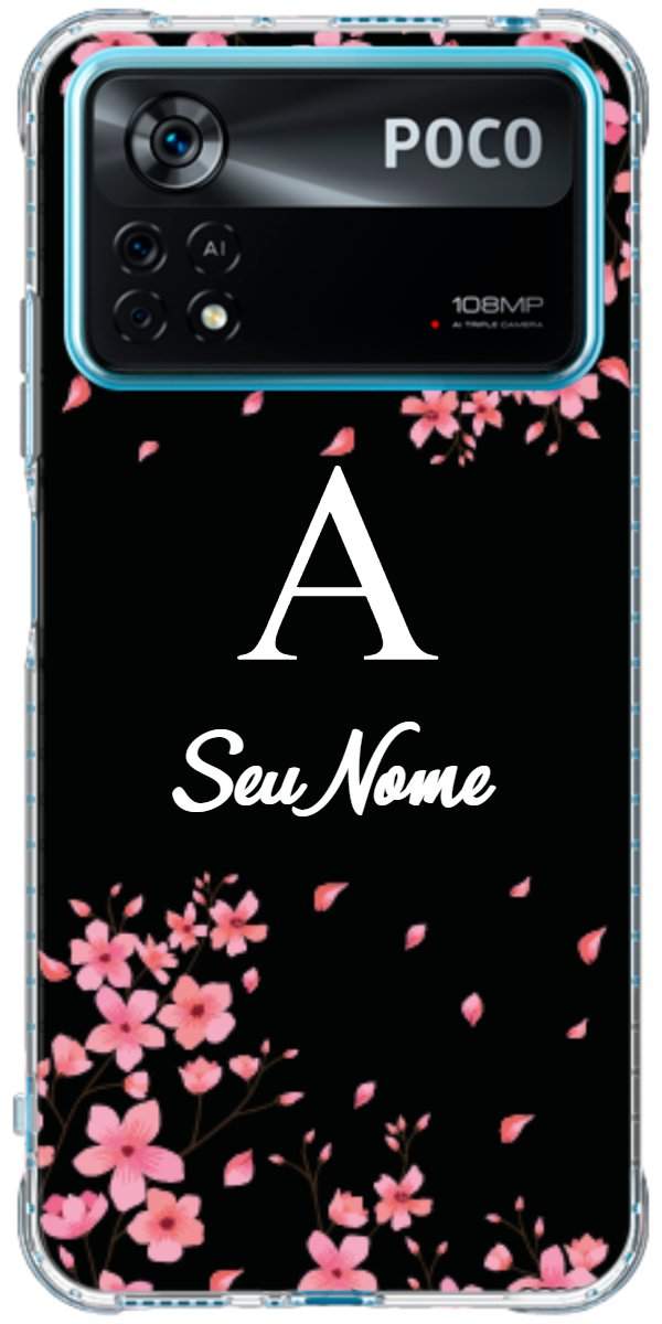 Capinha para Celular Flores de Cerejeira