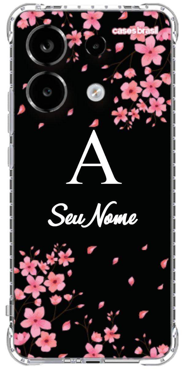 Capinha para Celular Flores de Cerejeira
