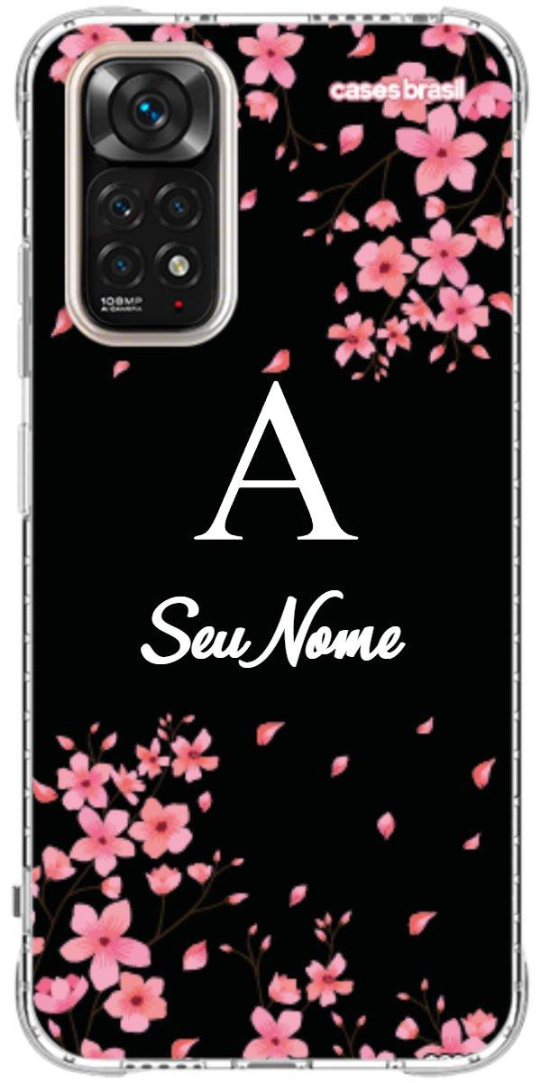 Capinha para Celular Flores de Cerejeira