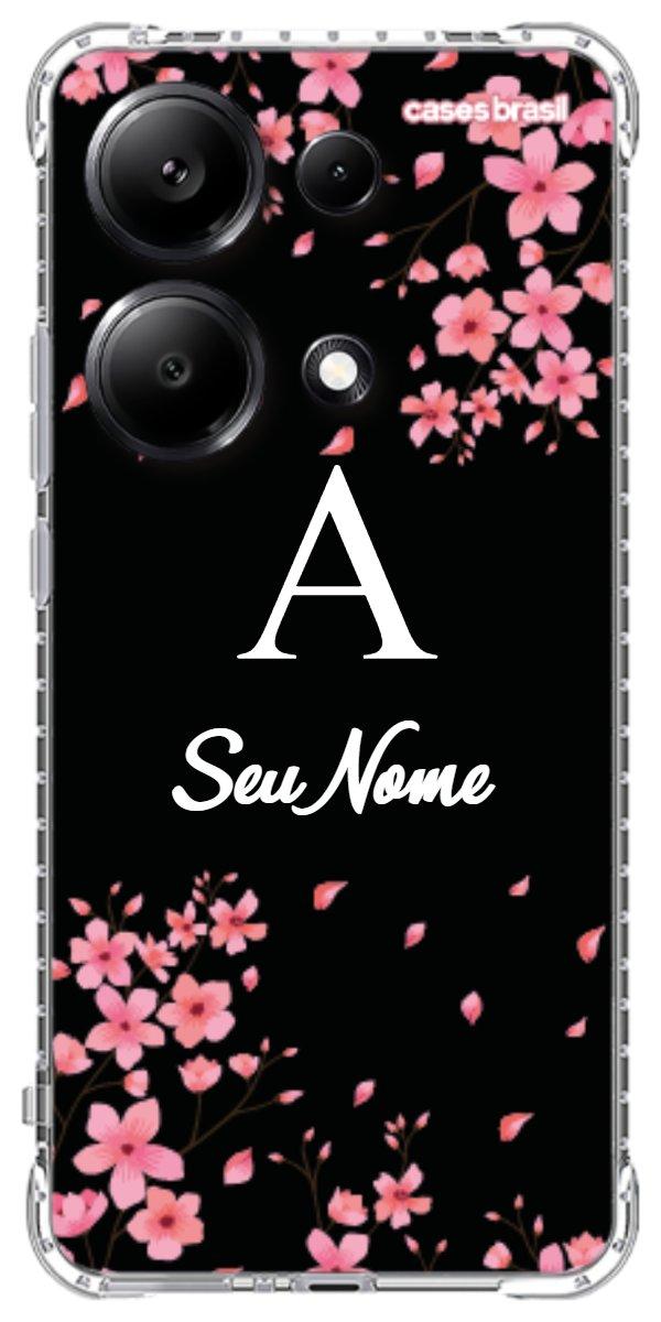 Capinha para Celular Flores de Cerejeira