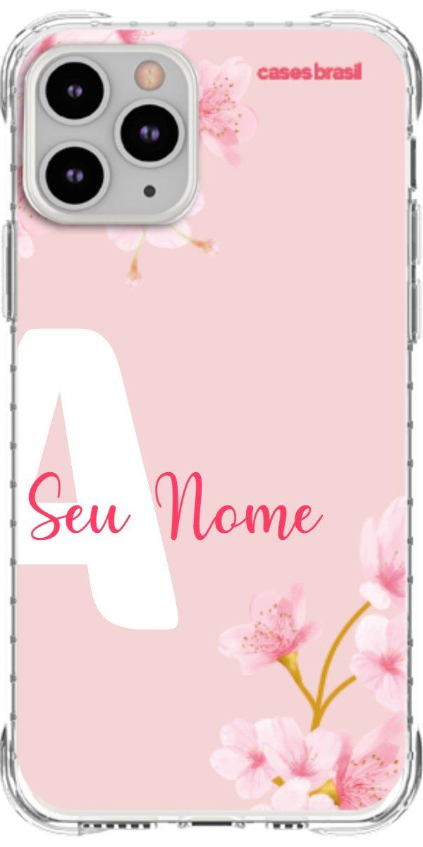 Capinha para Celular Cerejeira com Inicial