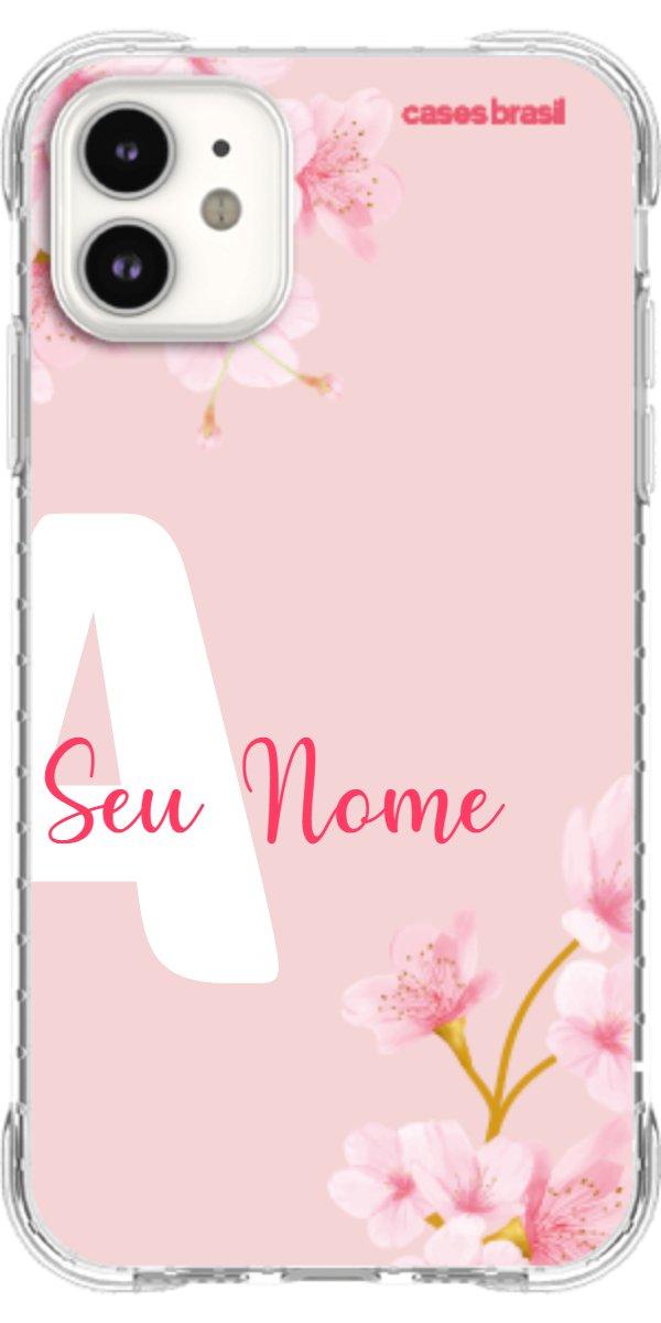 Capinha para Celular Cerejeira com Inicial