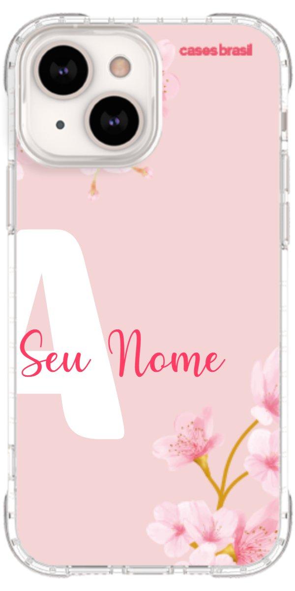Capinha para Celular Cerejeira com Inicial