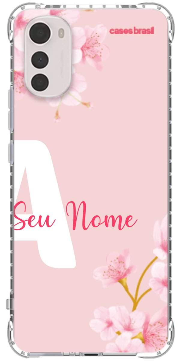 Capinha para Celular Cerejeira com Inicial